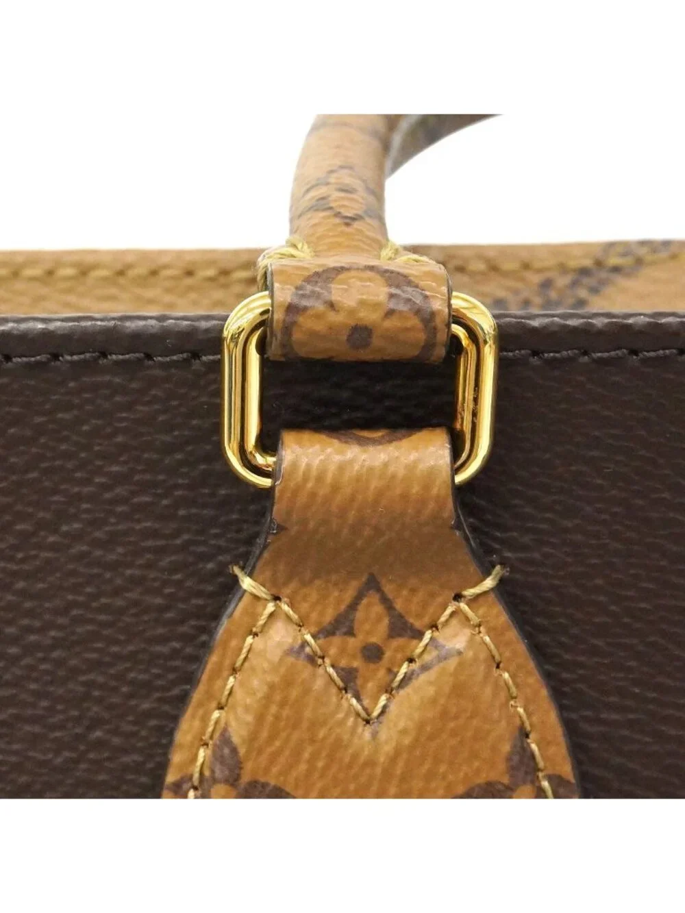 Louis Vuitton Tote Monogram Giant Reverse on the Go MM Brown 2-Way